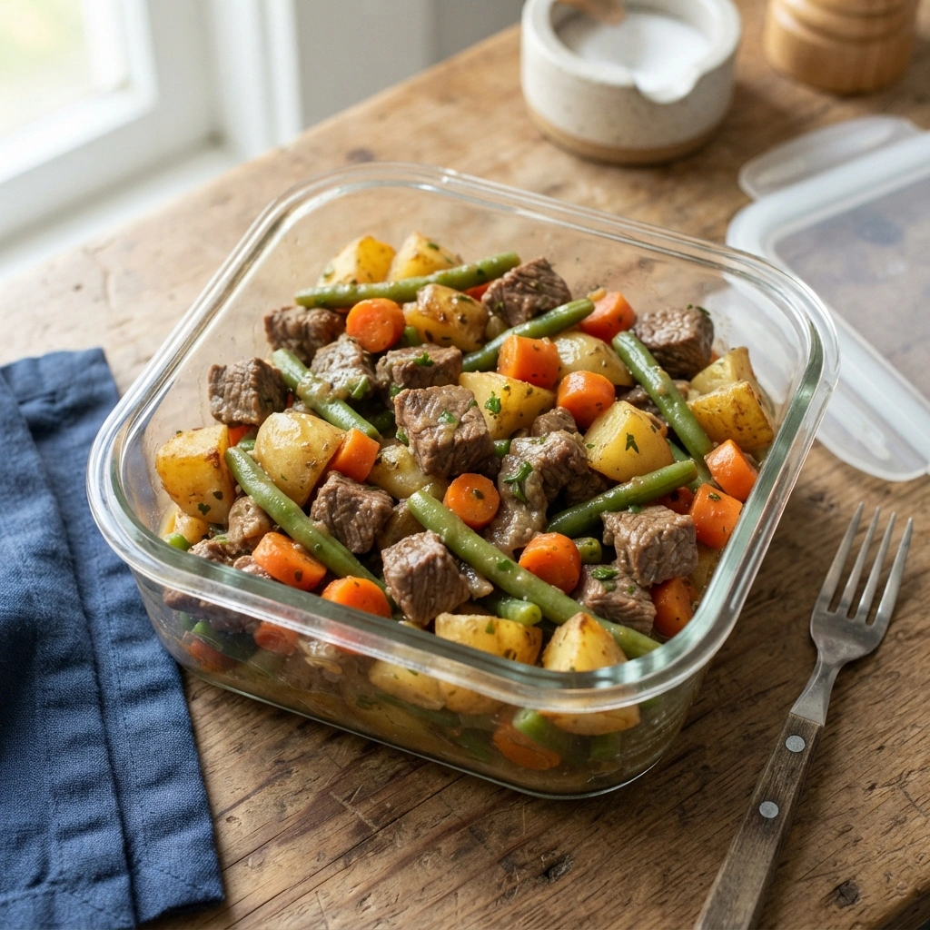 Segredos da Marmita Perfeita com Carne, Batata e Legumes