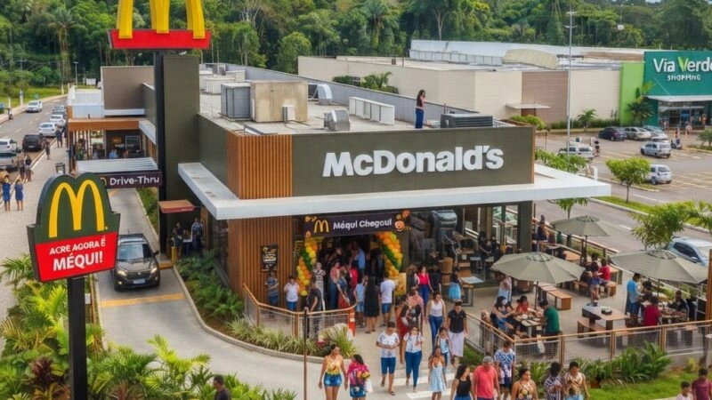 Chegada Histórica do McDonald’s ao Acre Movimenta o Mercado de Fast-Food Nacional