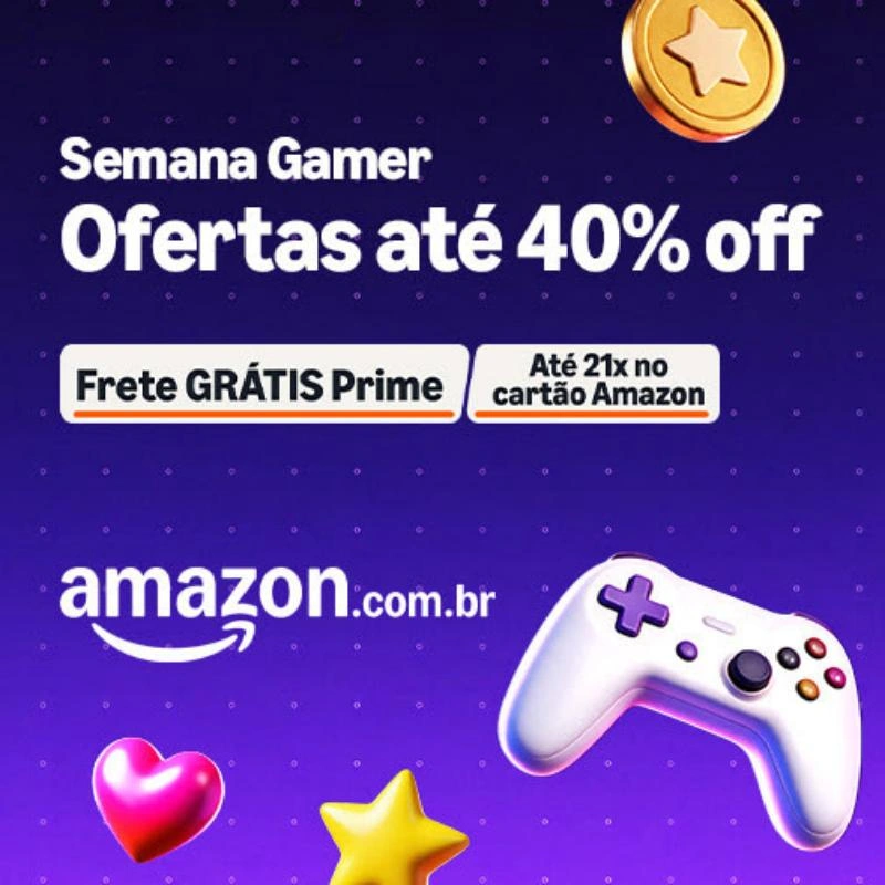 A Semana Gamer Chegou: Aproveite as Ofertas da Amazon