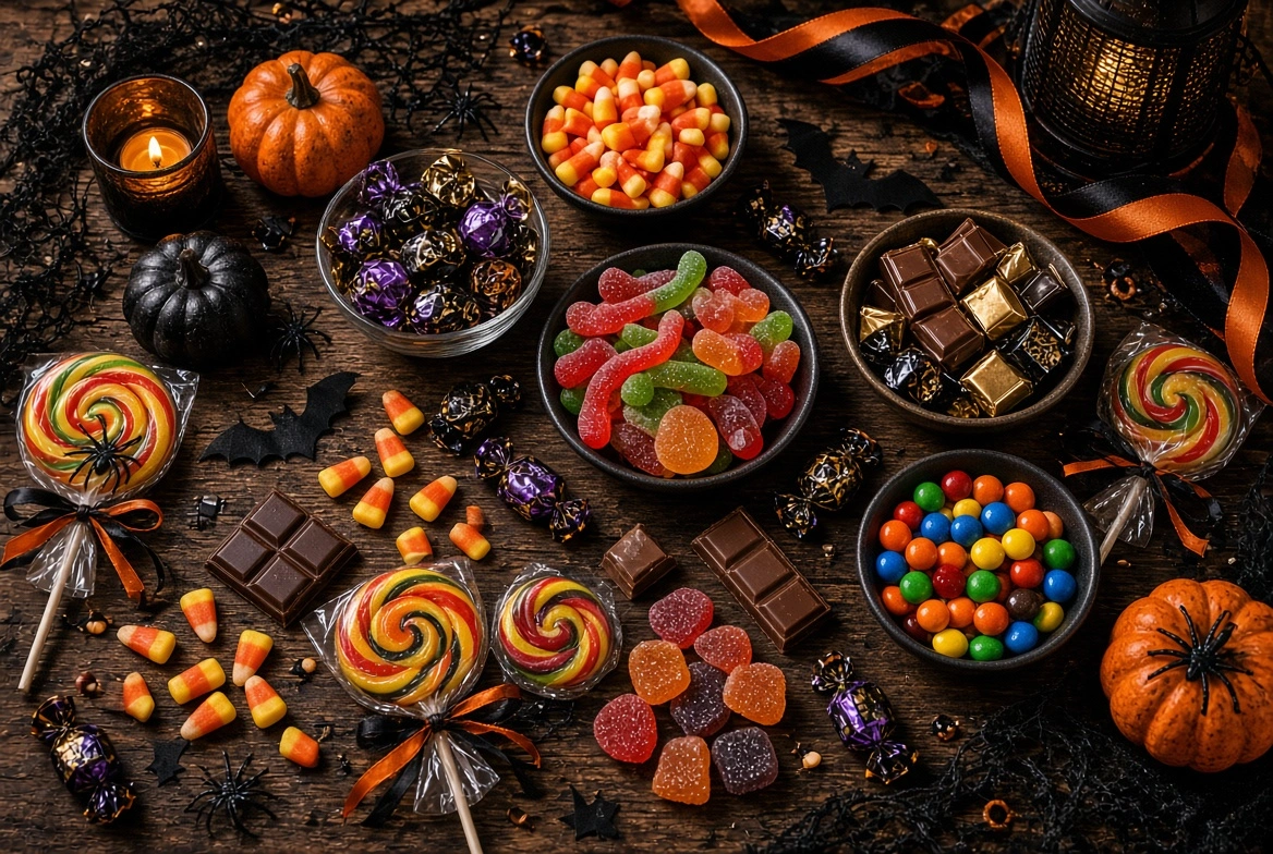 Procurando Doces de Halloween para uma Noite Inesquecível!
