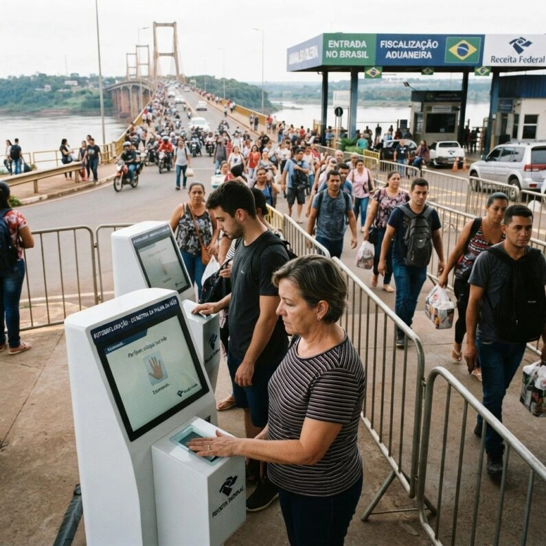 Paraguai: Nova Tecnologia Altera o Fluxo de Controle Aduaneiro na Ponte da Amizade