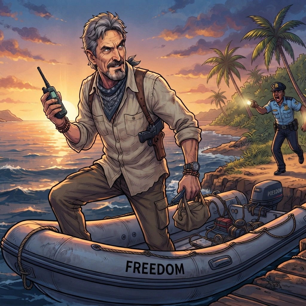 John McAfee: O Gênio Excêntrico Que Desafiou Todas as Regras da Realidade