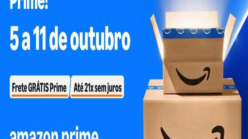 A Mega Oferta Prime tá Chegando! De 5 a 11 de Outubro na Amazon!