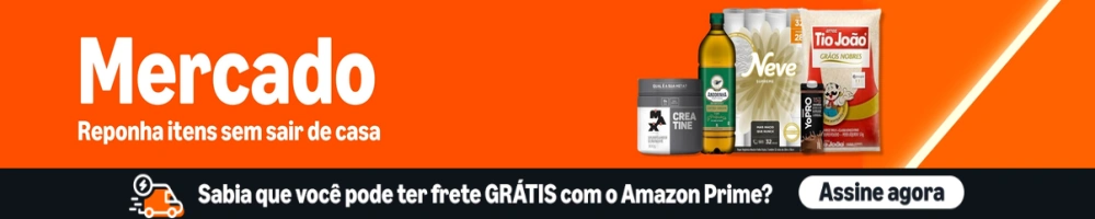 Mercado Amazon! Reponha Itens sem Sair de Casa!