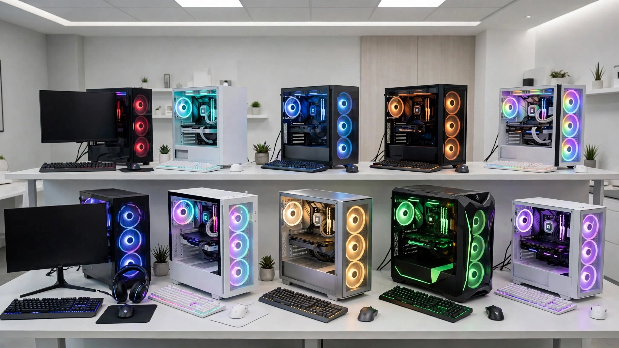 Top 10 PCs Gamers Prontos Pra Ligar e Jogar!