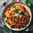 Spaghetti alla Puttanesca: Um Clássico Italiano Picante e Saboroso - Massas - Receitas | Info4Fun Labs 